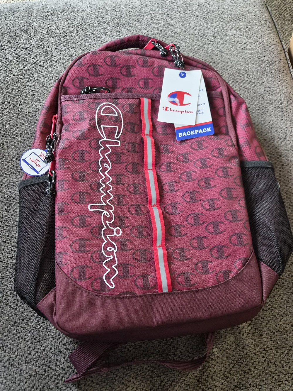 Champion Burgundy Backpack NEW